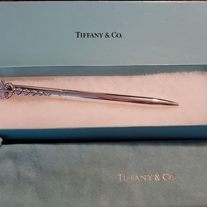 Tiffany & Co. Sterling 925 caduceus clip ballpoint